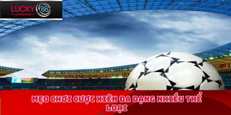 Mẹo chơi cược xiên đa dạng nhiều thể loại
